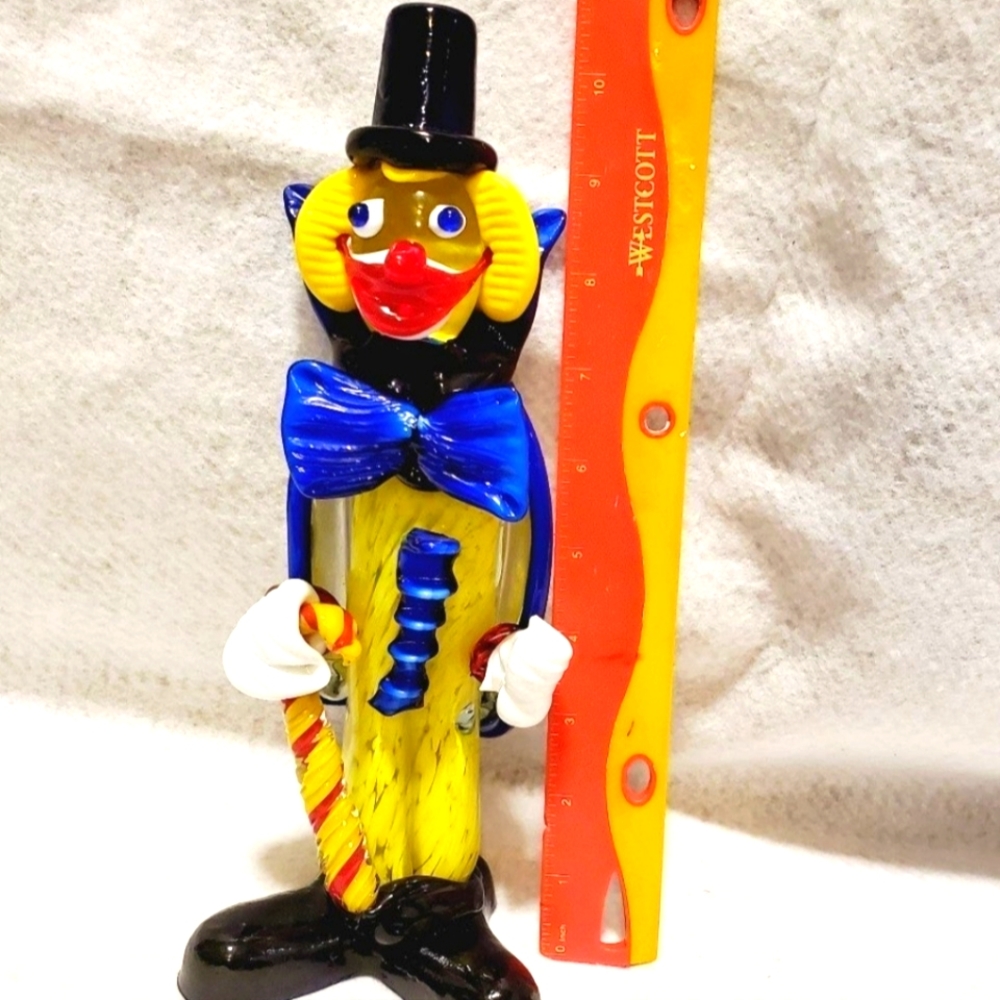 Murano Clown over 10.5 inches tall